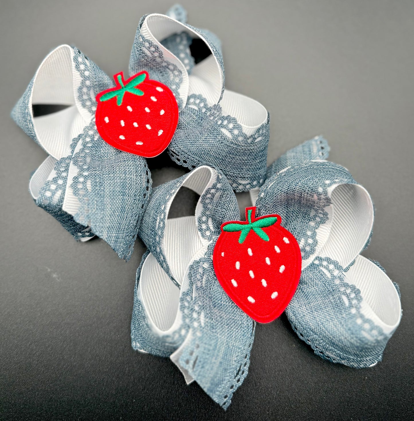 Denim Strawberry (Piggies)