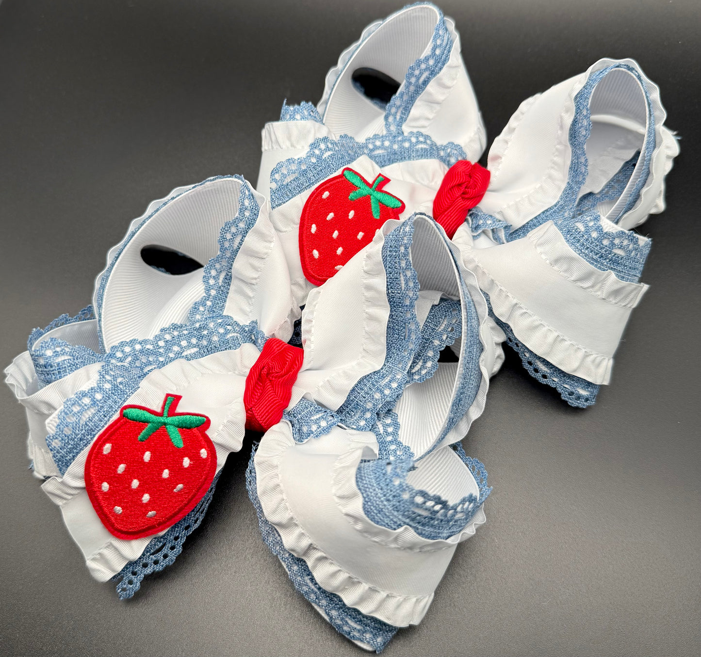 Denim Strawberry (5" Large)