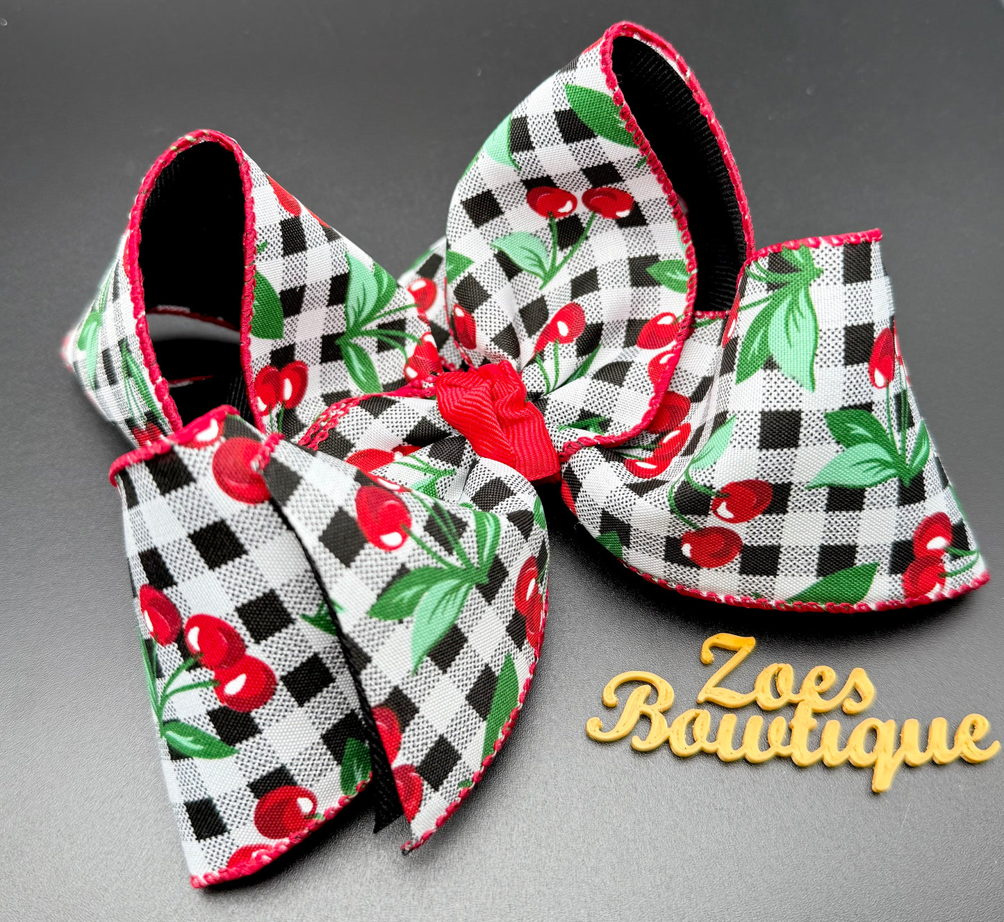 Gingham Cherry