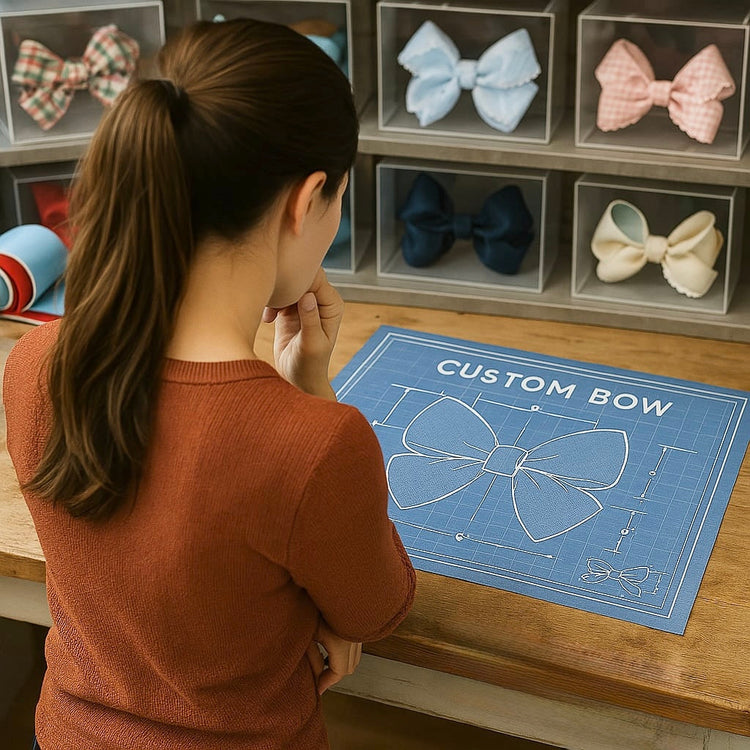 Designer Bows Custom Bows – Design Your Own – Zoes Bowtique
