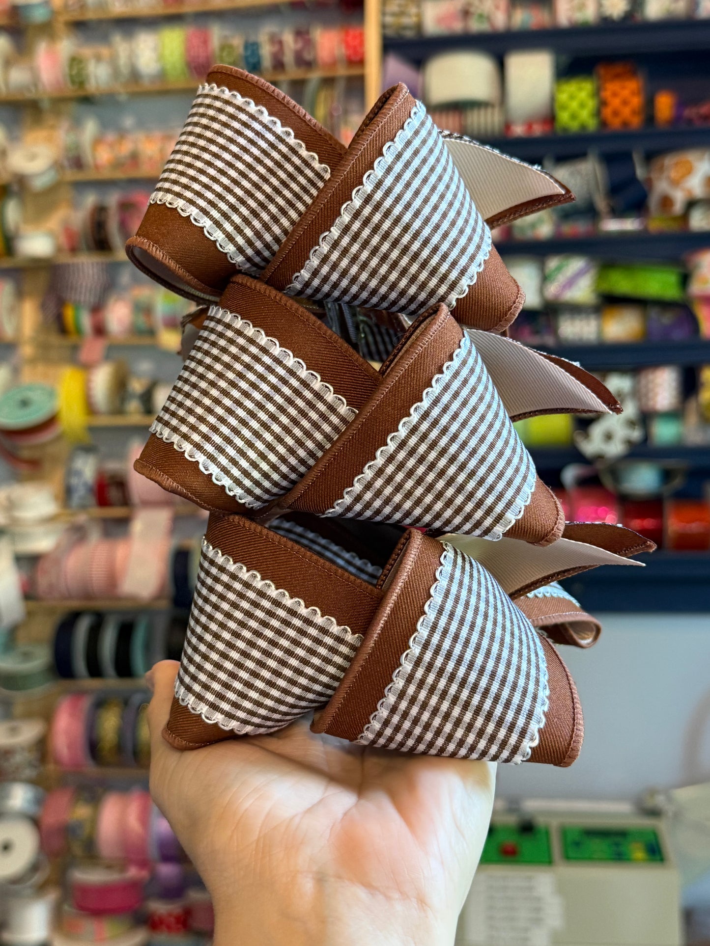 Chocolate Gingham