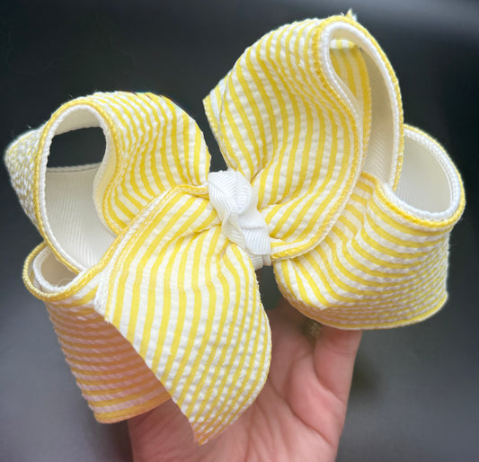 YELLOW Seersucker