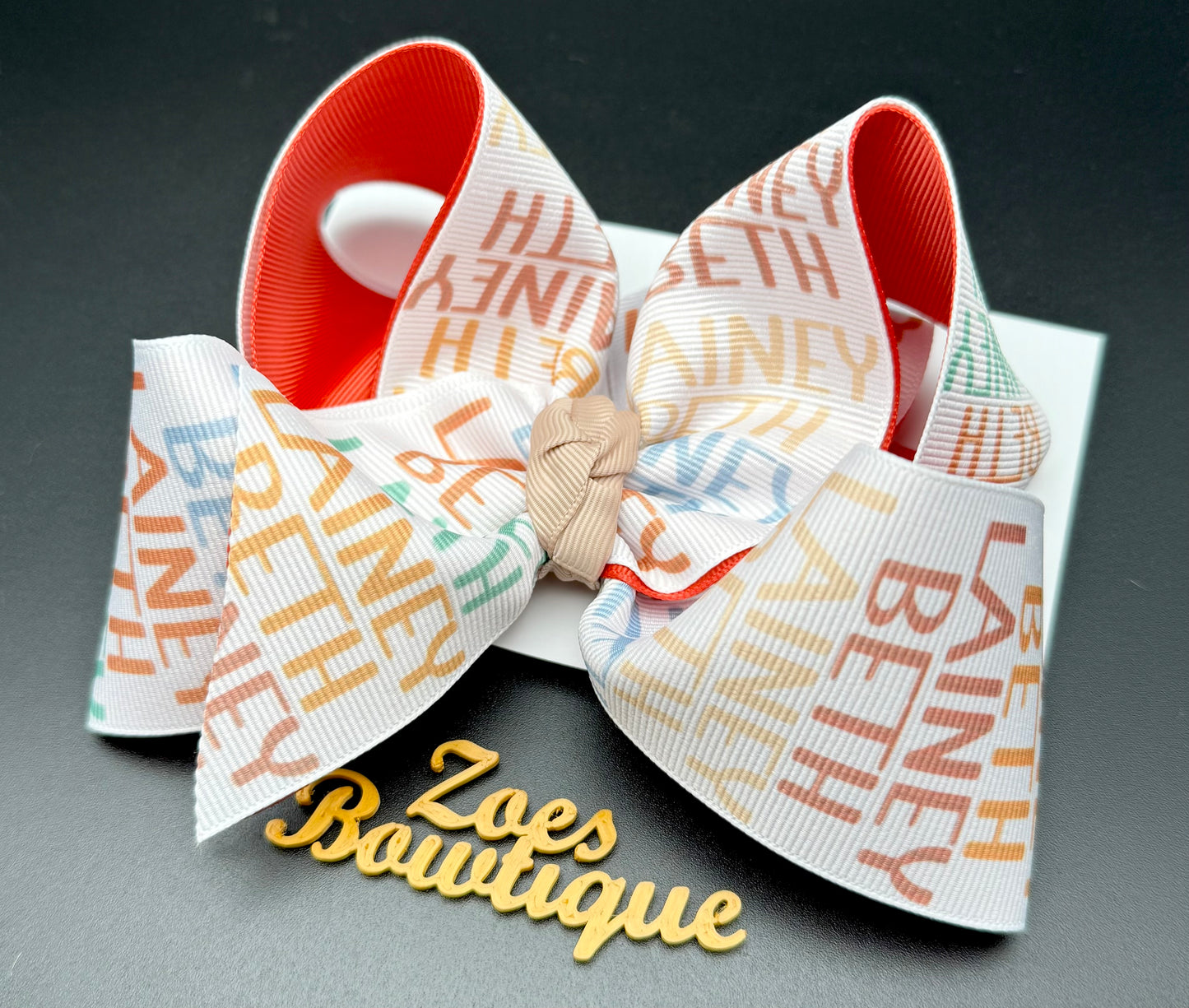 Fall Name Bows