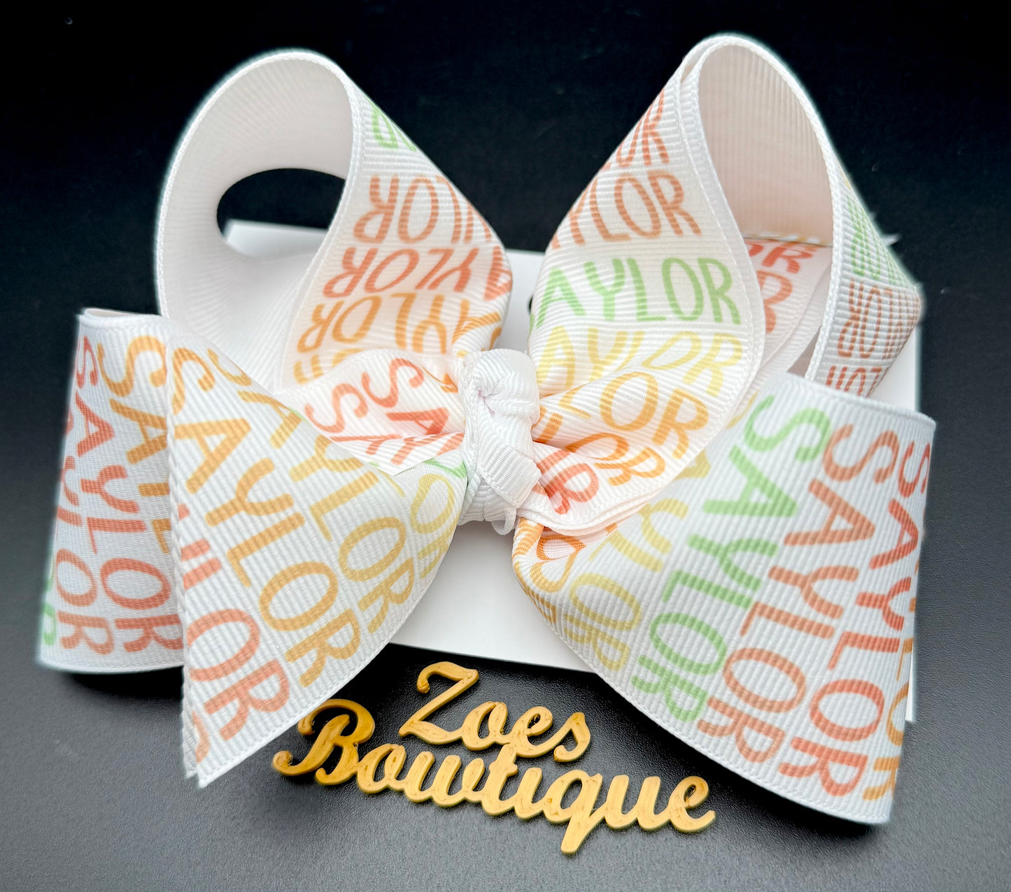 Fall Name Bows