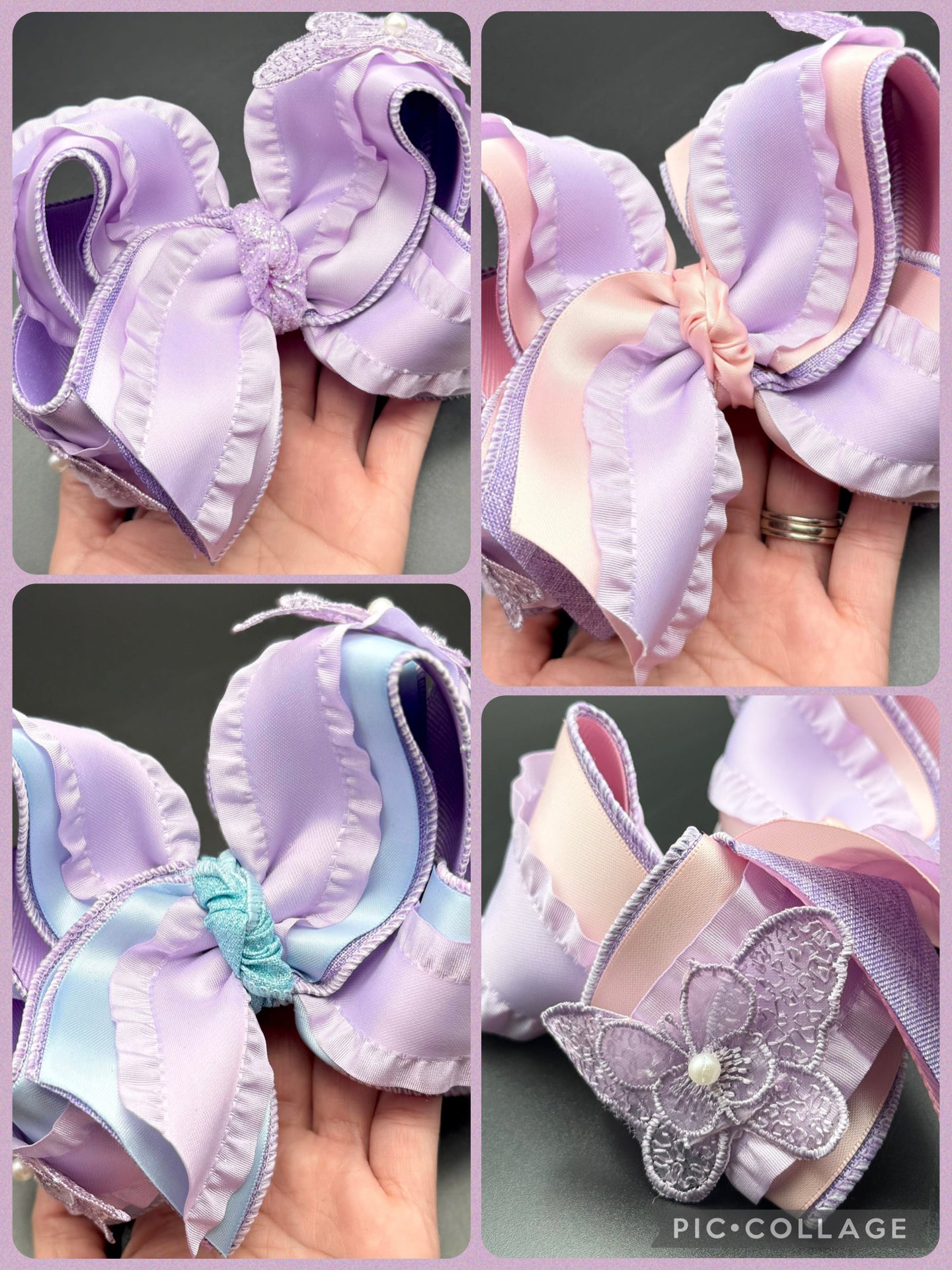 Lavender Flutter Grab Bags