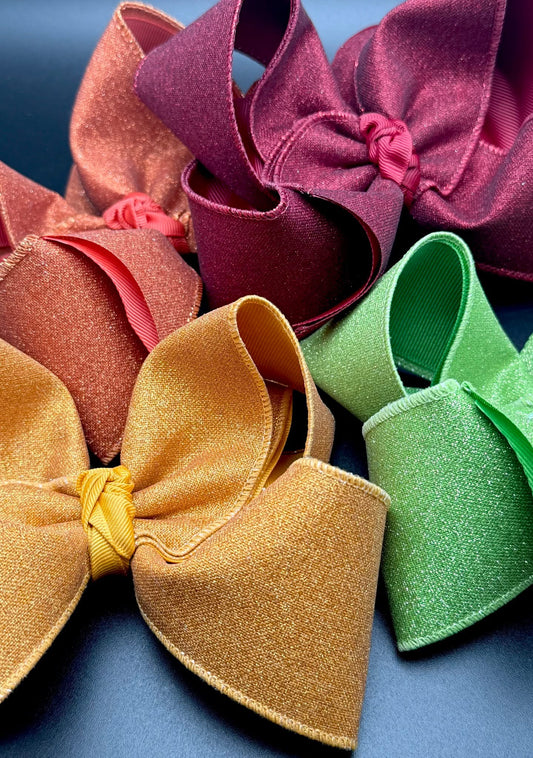 Fall Glitter Bundles (4 Bows)